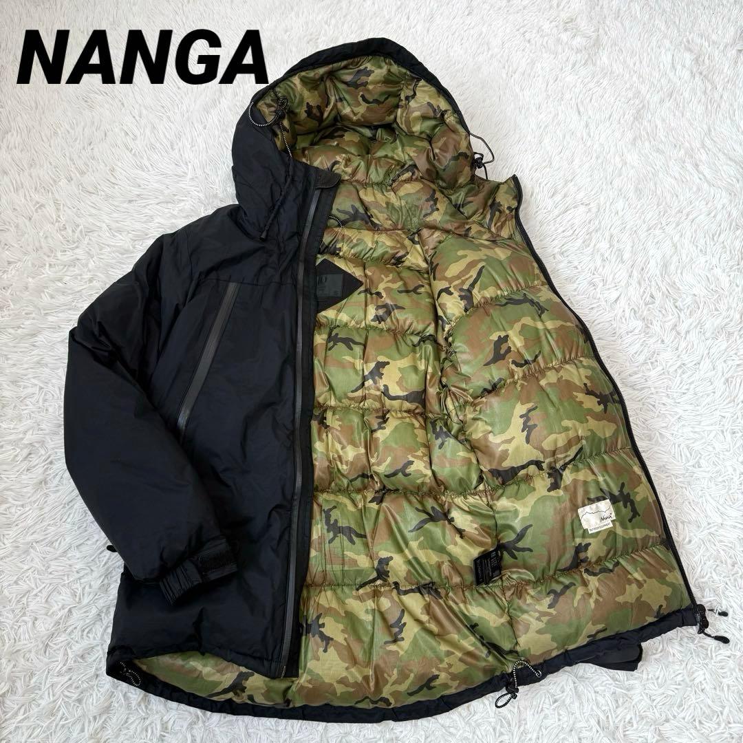 希少モデル✨】ナンガ×アーバンリサーチ オーロラ 3レイヤーダウン 黒