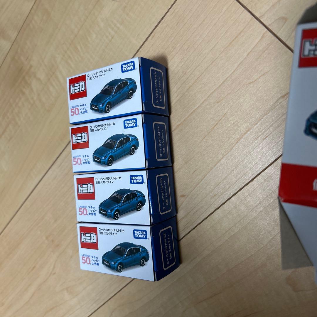 トミカ ローソンオリジナルトミカ 日産スカイライン 箱付き - メルカリ