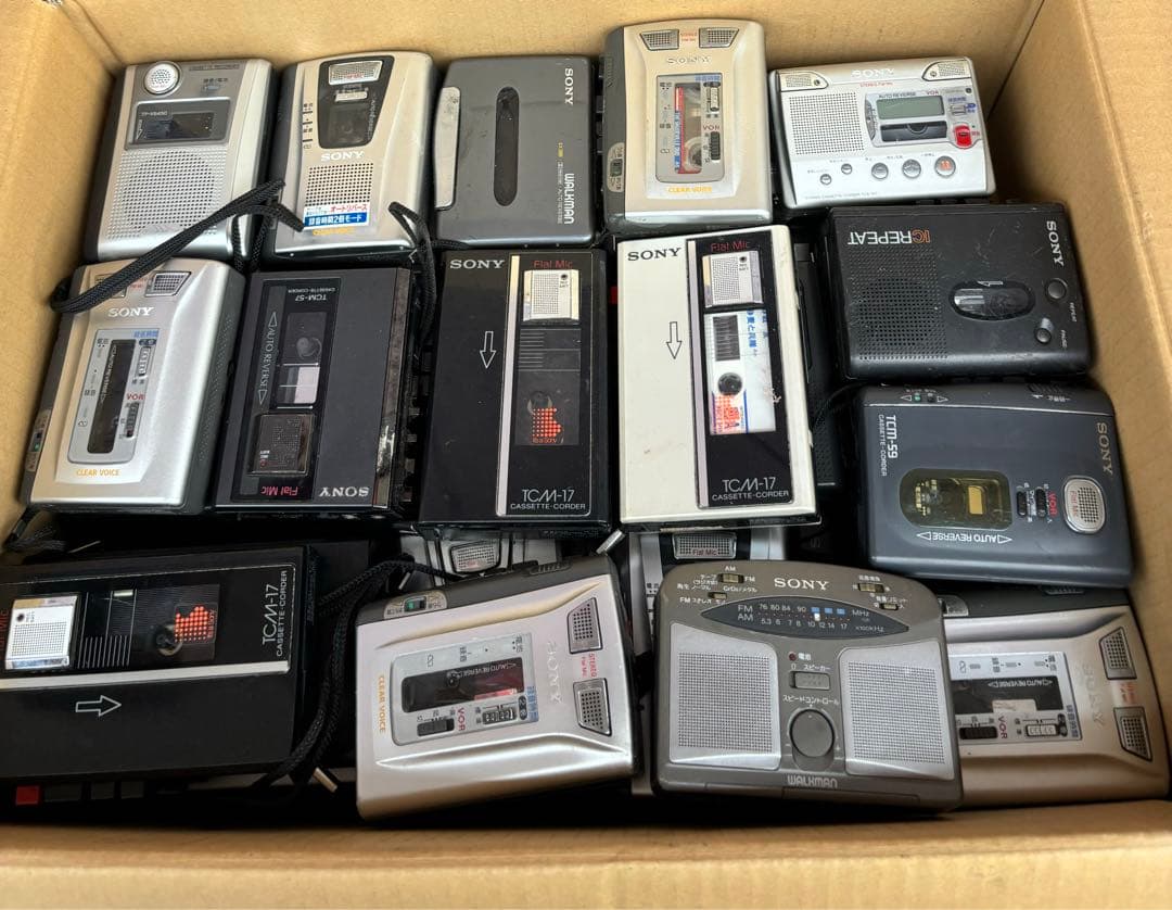 SONY カセットプレーヤー ジャンク品 44台まとめセット
