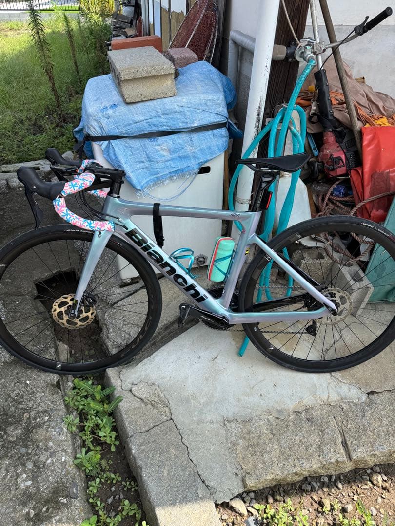 Maxさん専用　Bianchi ARIAサマータイムドリーム BIANCHI】見る角度で色が変わる⁉エアロロード ARIA サマータイム