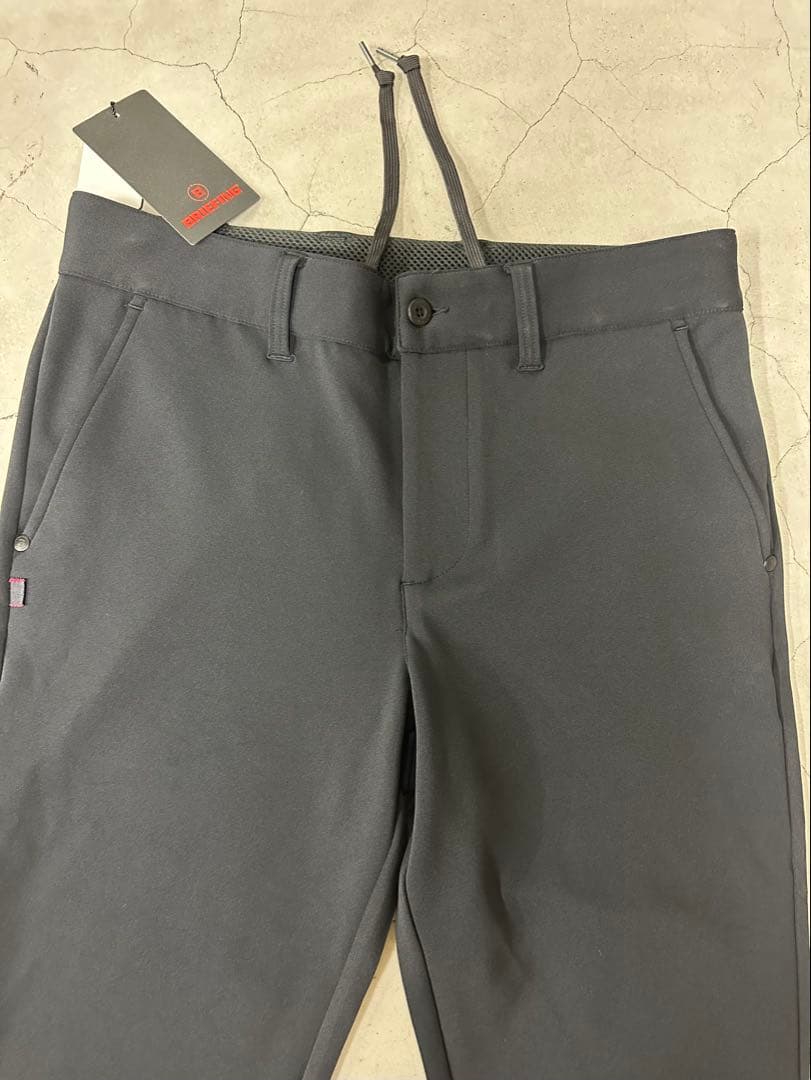 BRIEFING スリムフィットパンツ ブラック