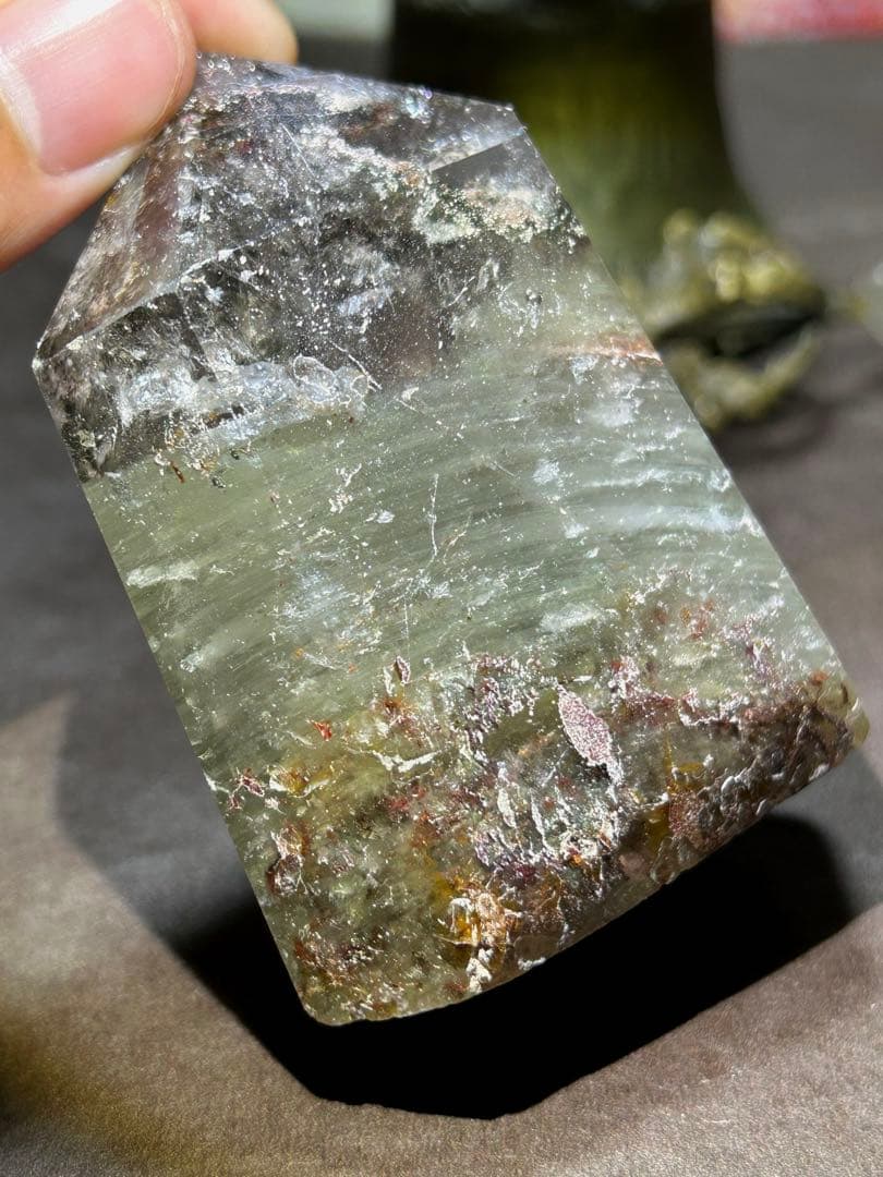 ⭐️別格高級品！帝王秘宝！ガーデンクォーツ 六角柱 原石 - メルカリ