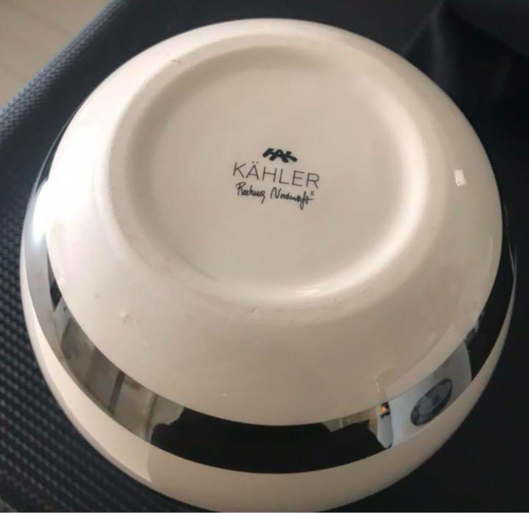 ケーラー⭐︎シルバーフラワーベース☆新品Mサイズ - メルカリ