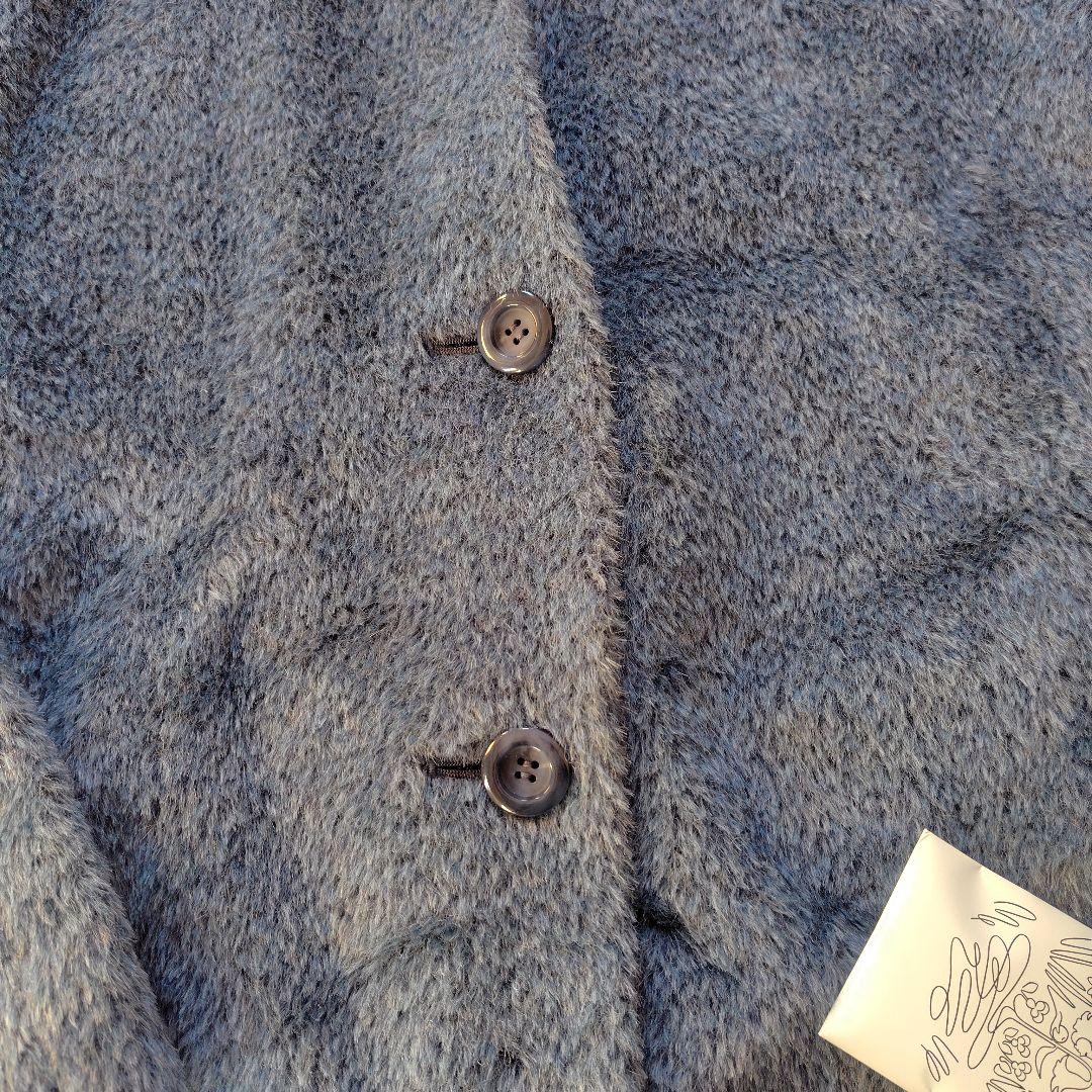 EMIK Leilian ブルーフリースロングコート 新品未使用♡ ブランド