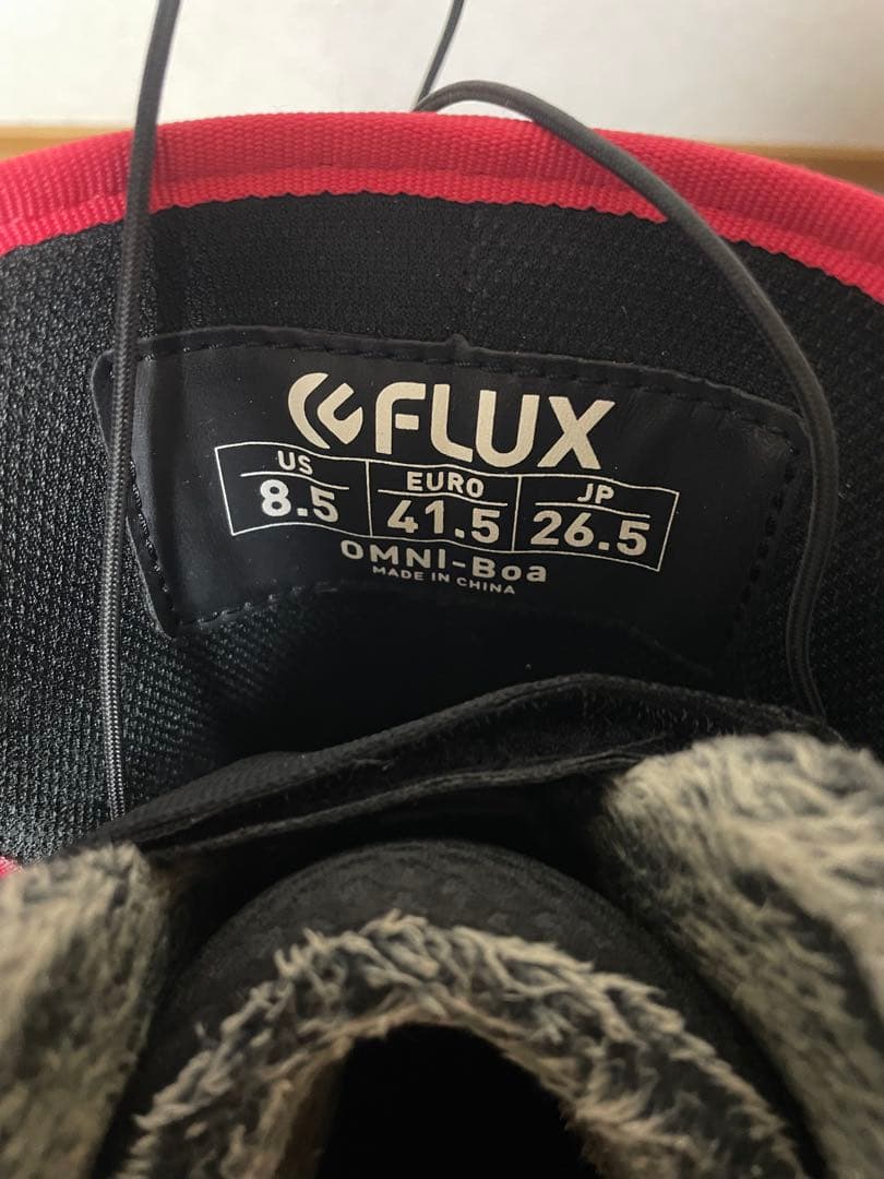 FLUX OMNI-boa 26.5cm 黒 訳あり 発送本州のみ