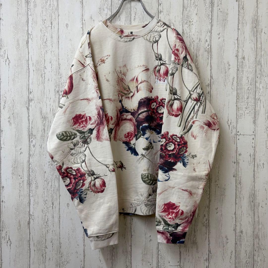 激レア】KITH キス スウェット トレーナー ゆるだぼ 完売モデル 刺繍