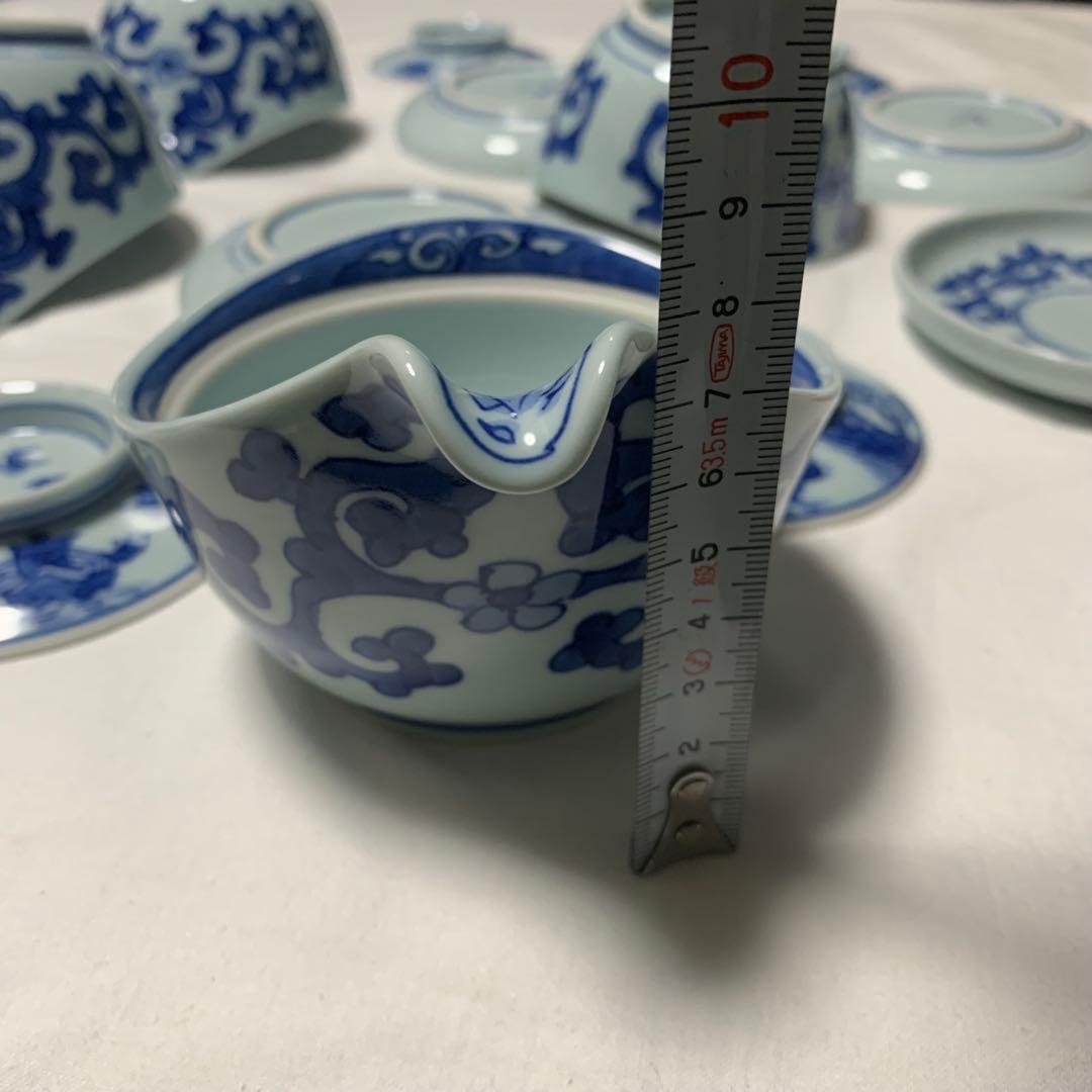 モモ様専用 有田焼 青花山水図 蓋付き小鉢4客と豆皿セット - メルカリ