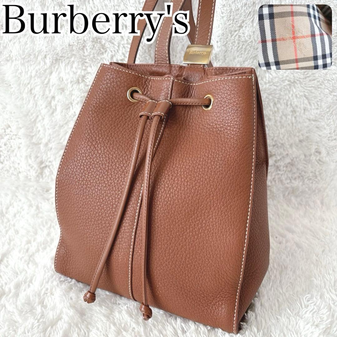 Burberry's レザーリュック ノバチェック シャドーホース ゴールド金具 楽天市場】BURBERRY バーバリー ノバチェック シャドーホース リュック