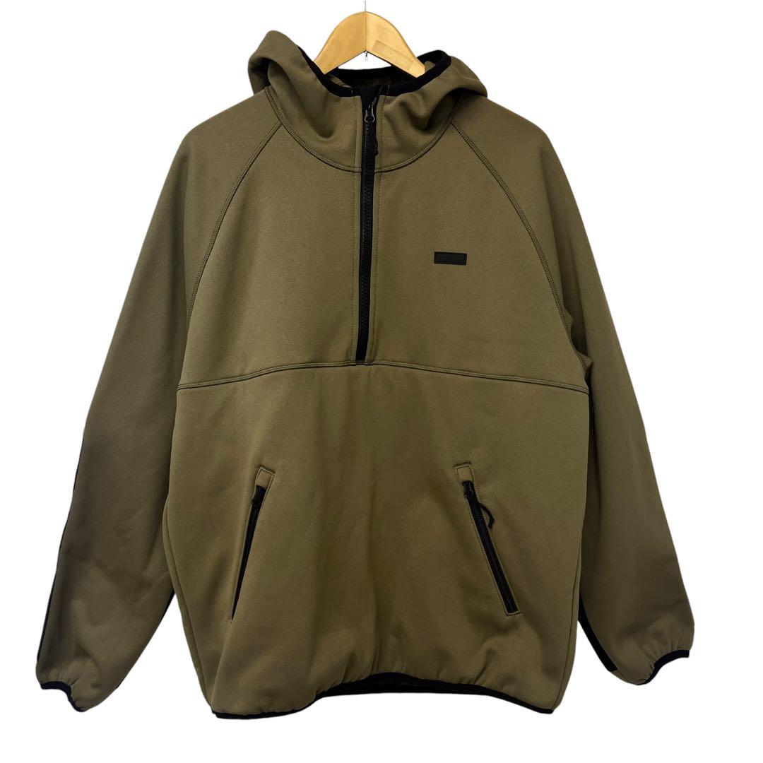 フィルソン プルオーバーフリースジャケット 裏起毛 レルボーパッチL