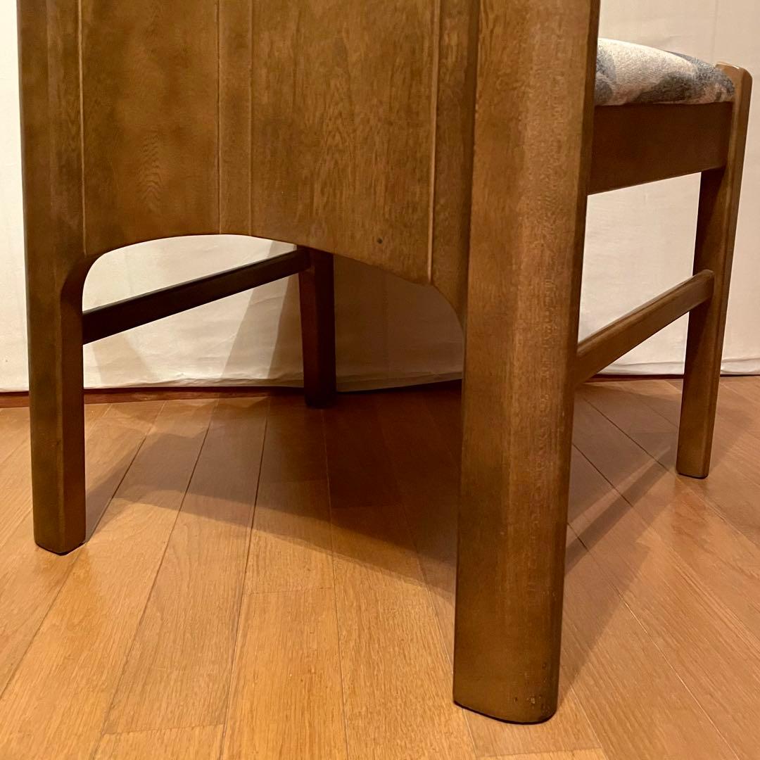 karimoku】食堂椅子CT6255TP(2001年生産)No.1