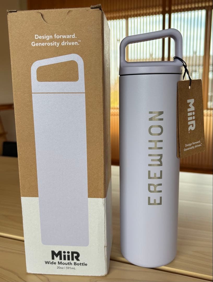 Erewhon MiiR ワイドマウスボトル Haze Purple 楽天市場】【メーカー取次】MiiR ミアー Wide Mouth ワイドマウス 保温