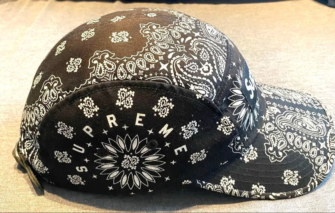 小物 Bandana Camp Cap \"Black\"