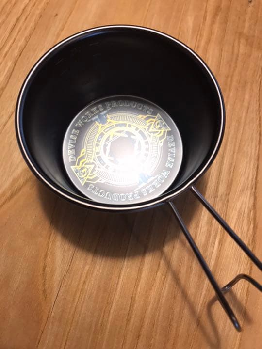 デバイスワークス 3周年限定 サイドグラフィックBLACK 深底シェラ