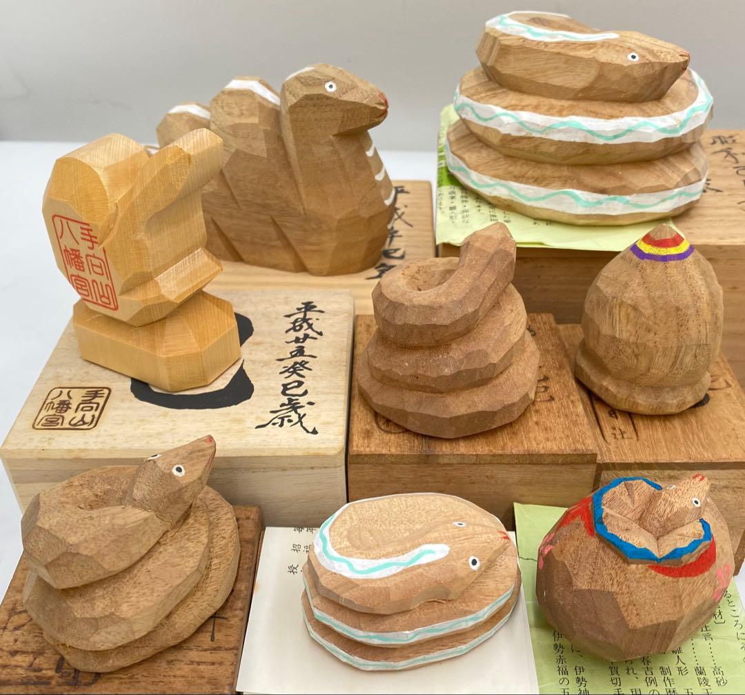 専用 奈良一刀彫り まとめ売り 干支 78体 共箱 - メルカリ