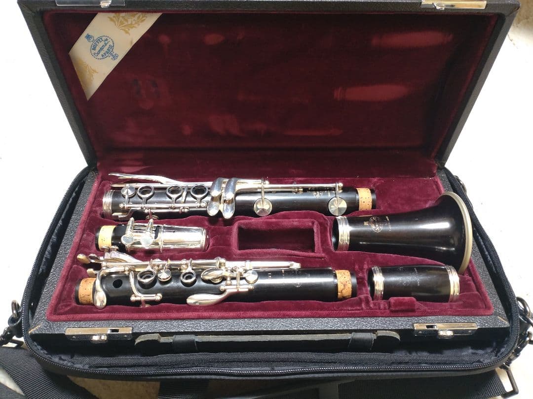 クランポン B♭クラリネット E13 SP ケースカバー付き クランポン B♭クラリネット E13 SP ケースカバー付き