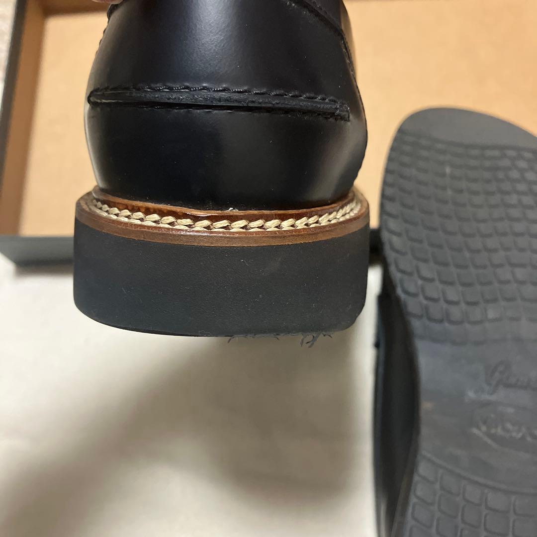 TOD'S ブラックタッセルローファー 37サイズ底材を変えてあります