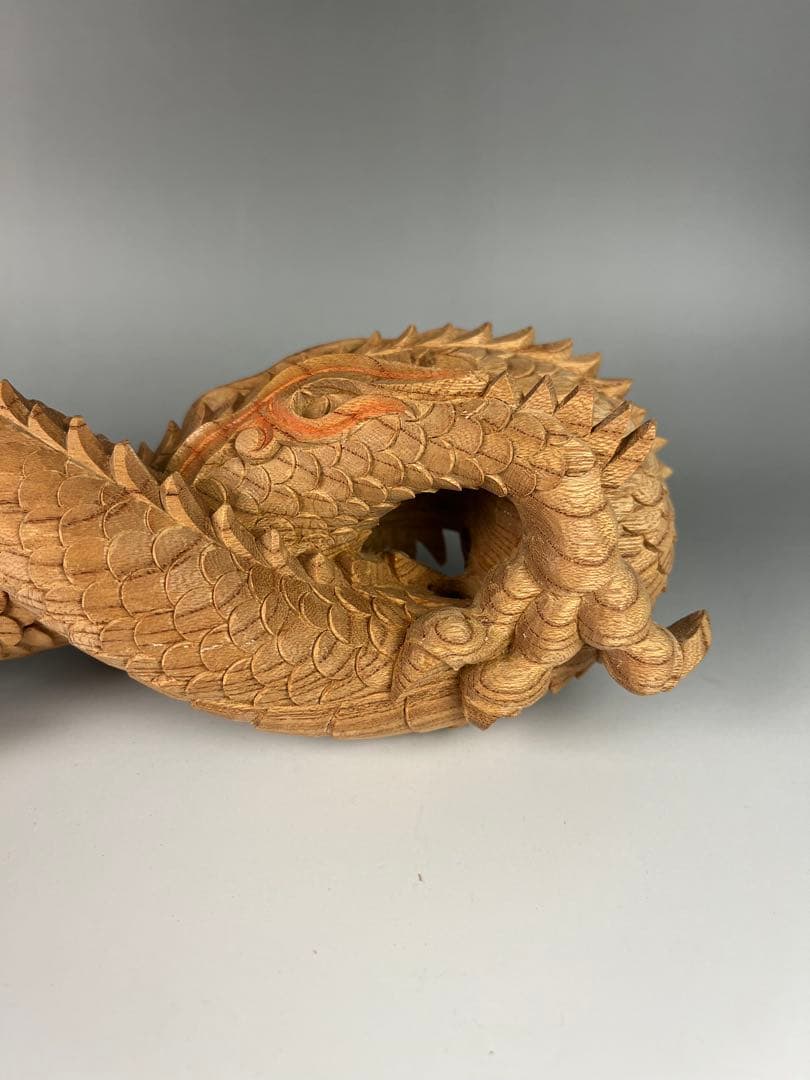 カズシ様専用【 木彫 龍 】鉦支持棒 摺り鉦 当たり鉦 二丁鉦 だんじり