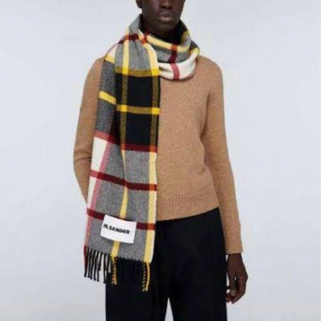 ジル サンダー 20AW チェックマフラー 楽天市場】【最大2万円OFFクーポン対象・2/20～2/23限定】JIL SANDER+