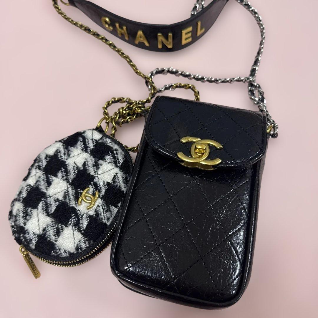 CHANEL makeup VIPノベルティ ショルダーバッグ シャネル CHANEL ノベルティ ショルダーバッグ VIPギフト ミニバッグ