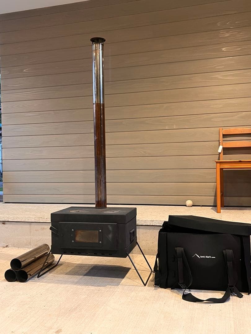 【希少】テンマク　アイアンストーブちび　フルオプションセット【廃盤】 希少】テンマク アイアンストーブちび フルオプションセット【廃盤】