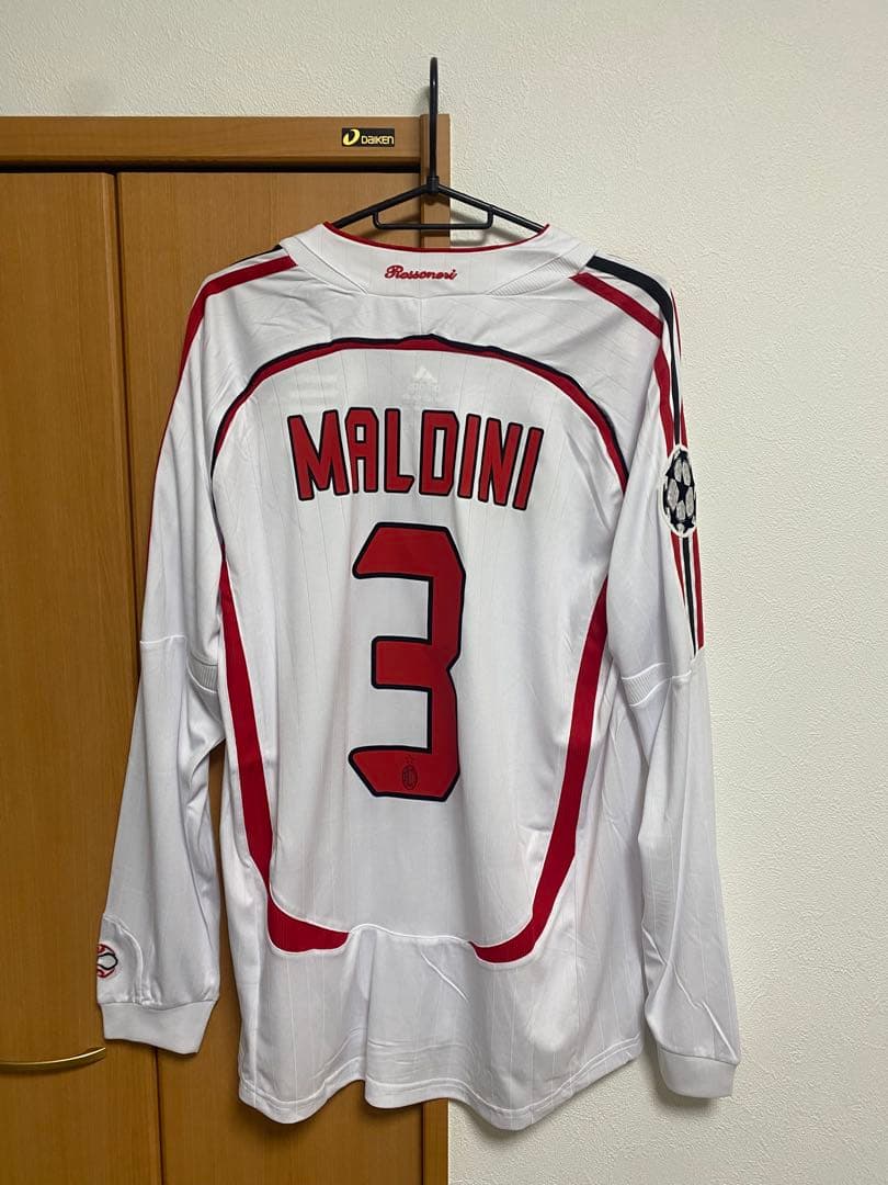 新品 ACミラン MALDINI 長袖 シャツ 背番号3 - メルカリ