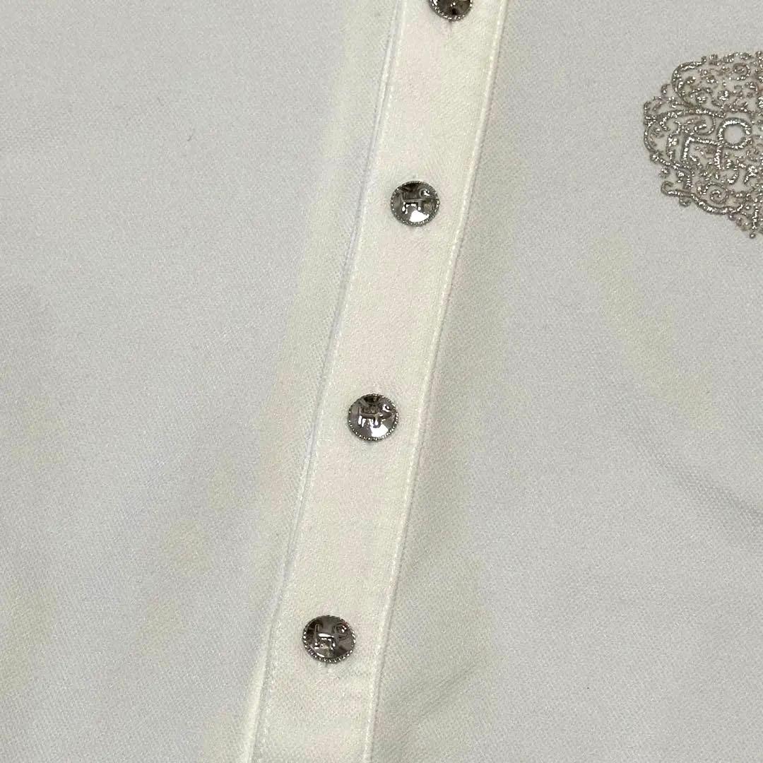 ヒールクリーク 長袖ポロシャツ スカート セットアップ ホワイト