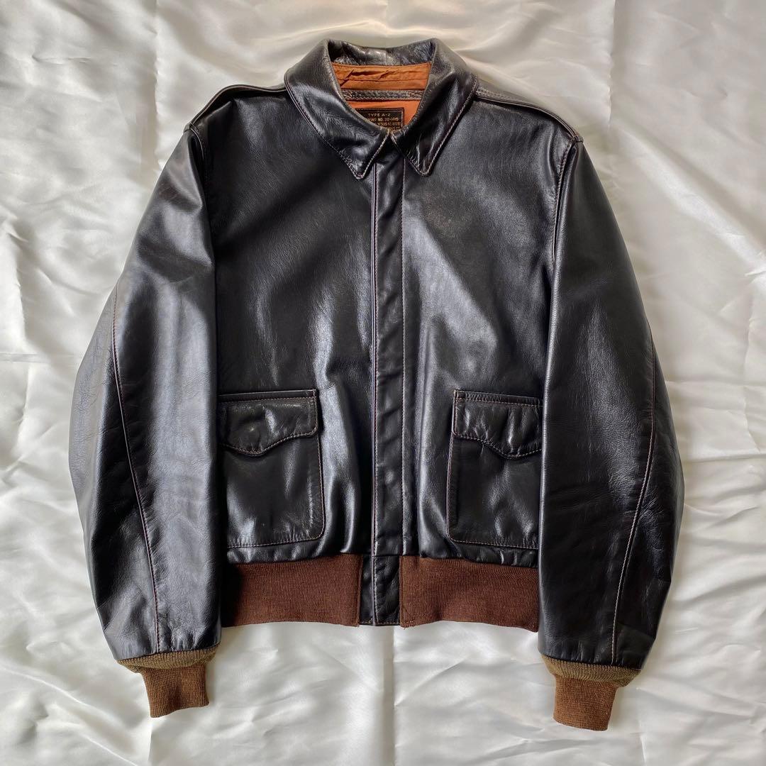 ザリアルマッコイズ A-2 フライトジャケット ラフウェア 実名復刻 40