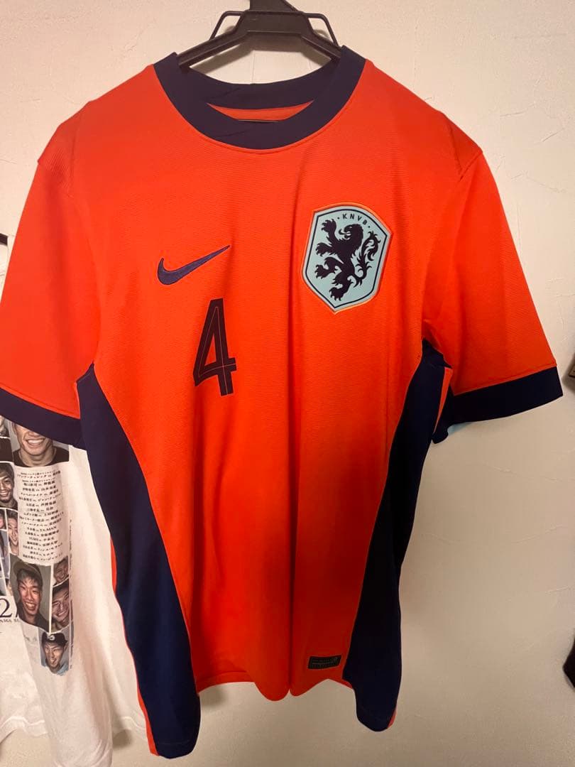 オランダ代表 VIRGIL ファンダイク ユニフォーム - メルカリ
