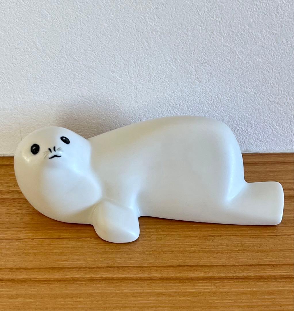 別注品】WWF/世界自然保護基金 ARABIA アザラシの置物 - メルカリ