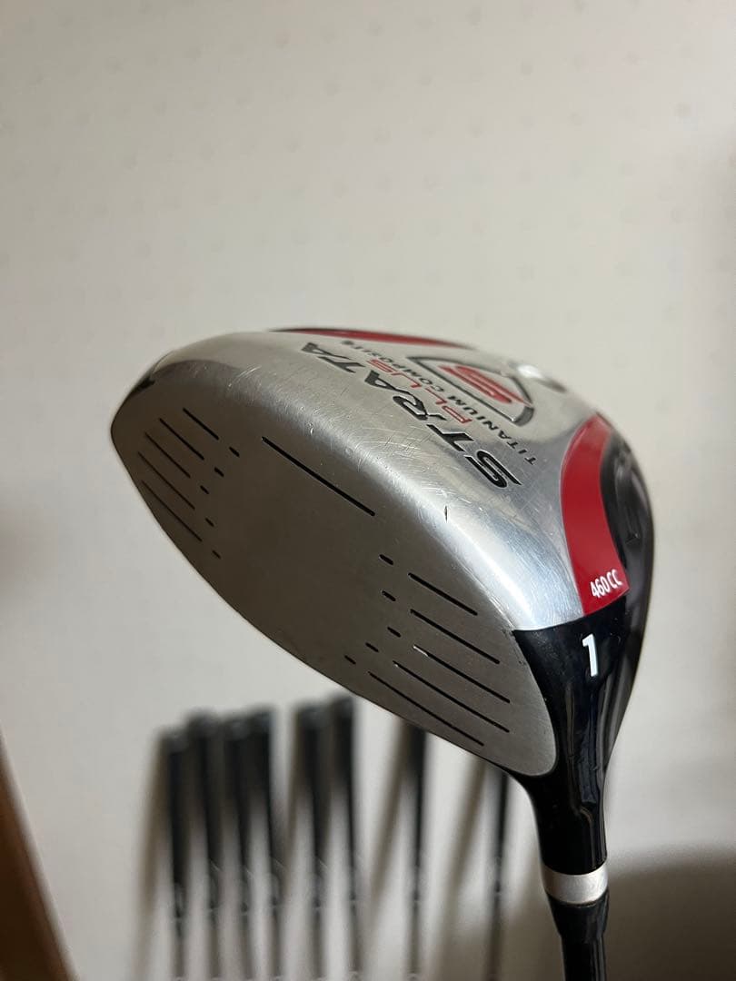 レフティ キャロウェイ ストラータ ゴルフクラブセット 左