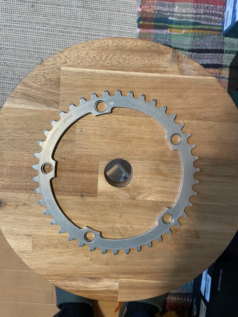 SUGINO AERO MIGHTY 42t pcd144 njs 競輪 - メルカリ