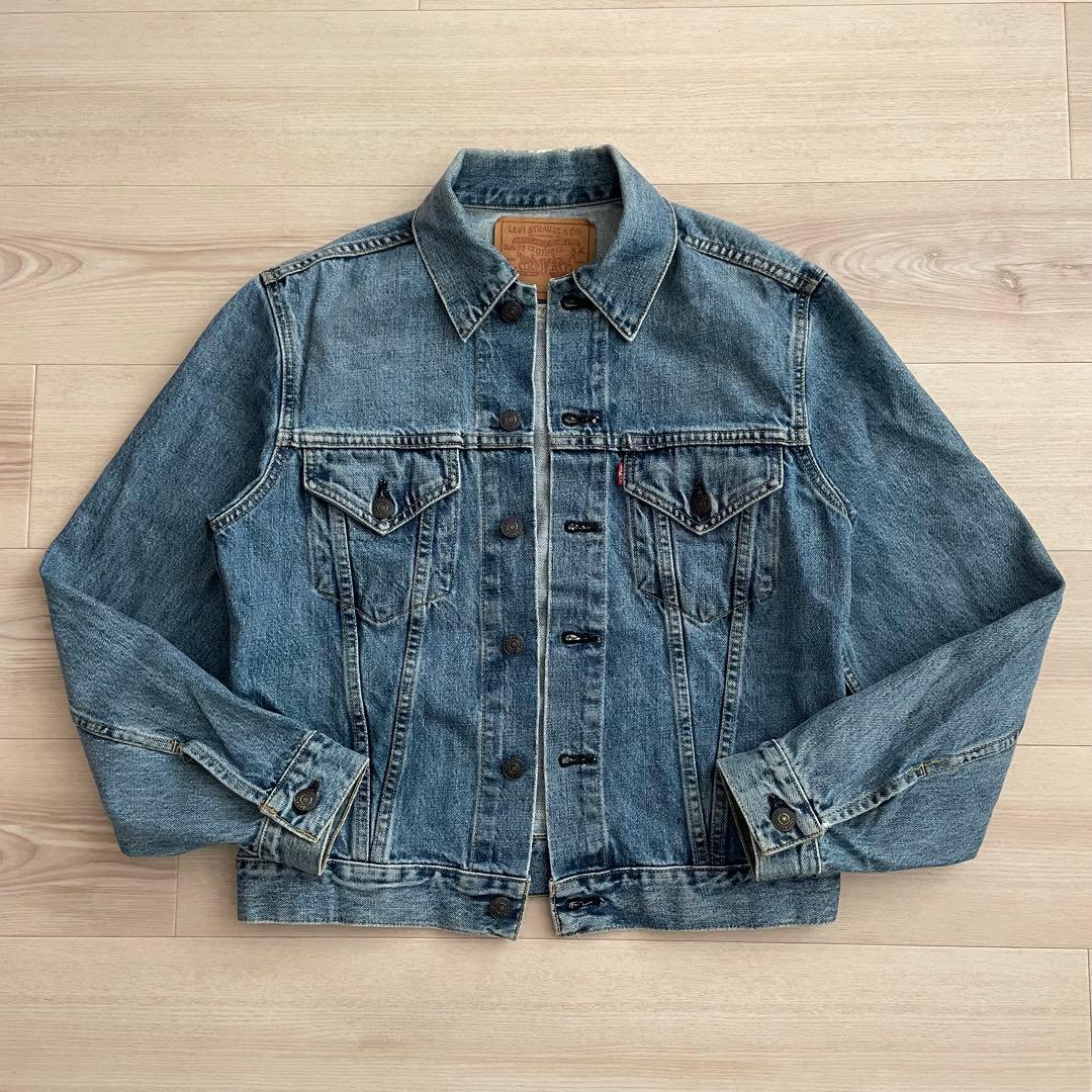90's Levi's 71557 557XX デニムジャケット ビッグE 38 - メルカリ