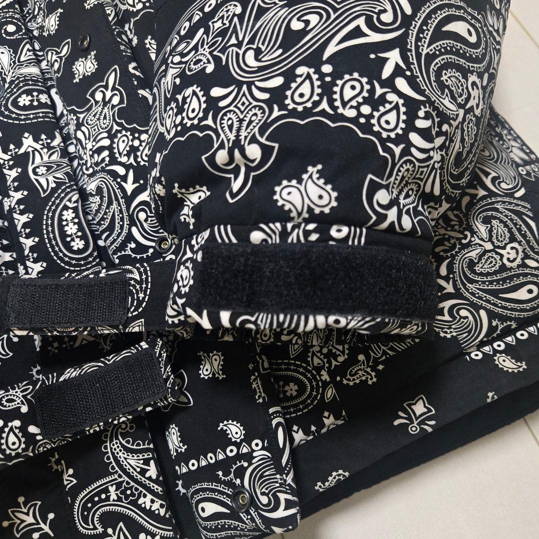 FIRST DOWN ファーストダウン ペイズリー柄 ダウンジャケット M - メルカリ