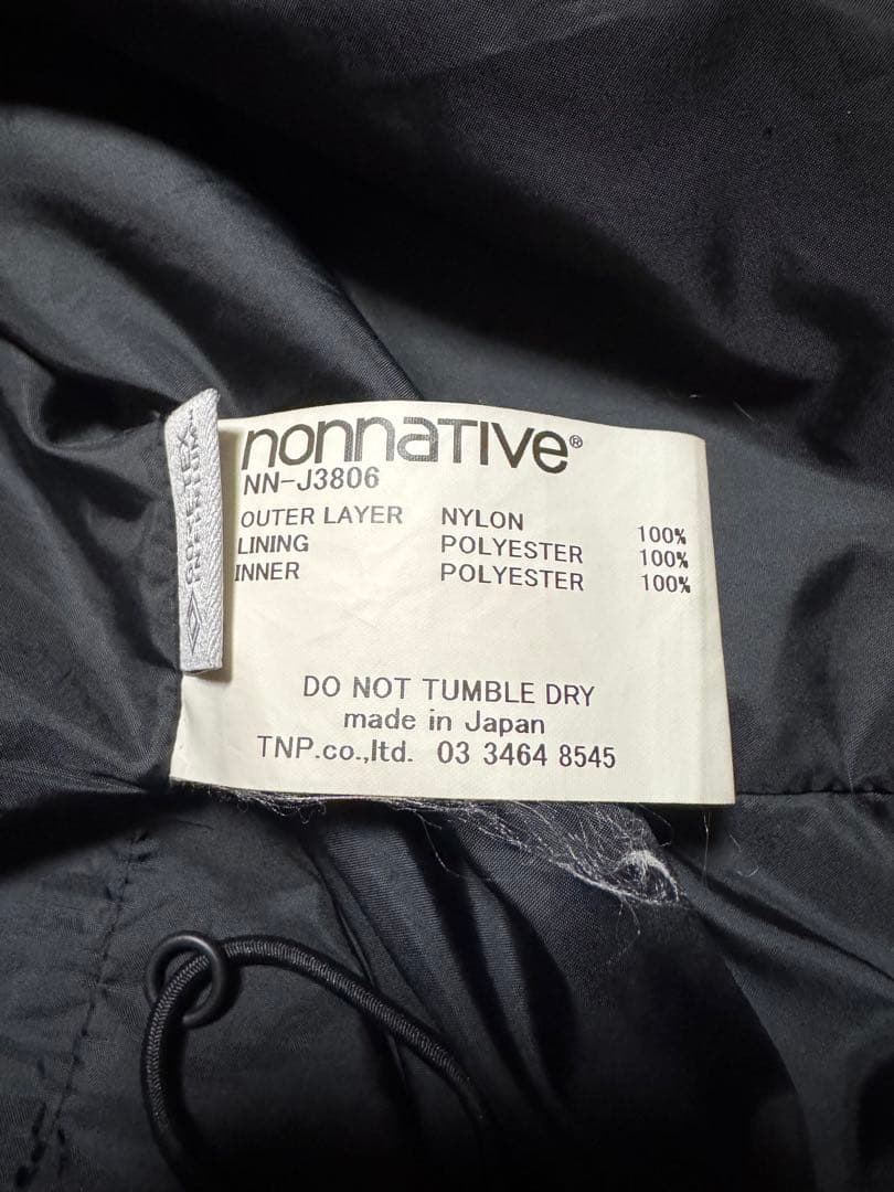 nonnative GORE-TEX INFINIUM モッズコート ブラック 楽天市場