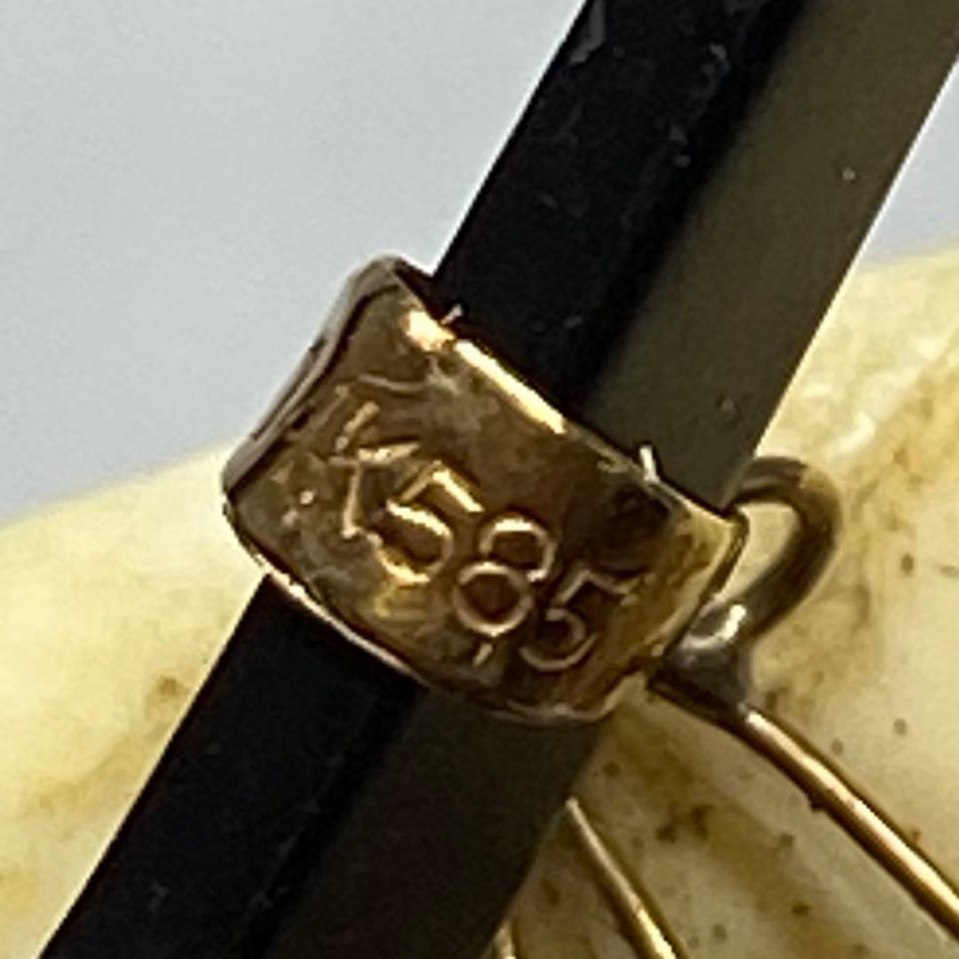 k18/14k585 刻印　極上　アクセサリー　13.9g 東K7-1222ア㉟