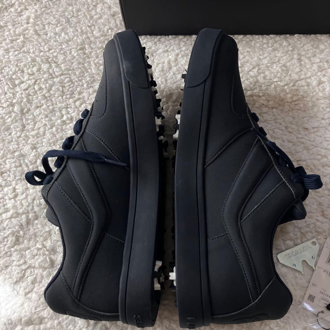 新品【パーリーゲイツ】ローカット ゴルフシューズ 紺 27.5cm スパイク