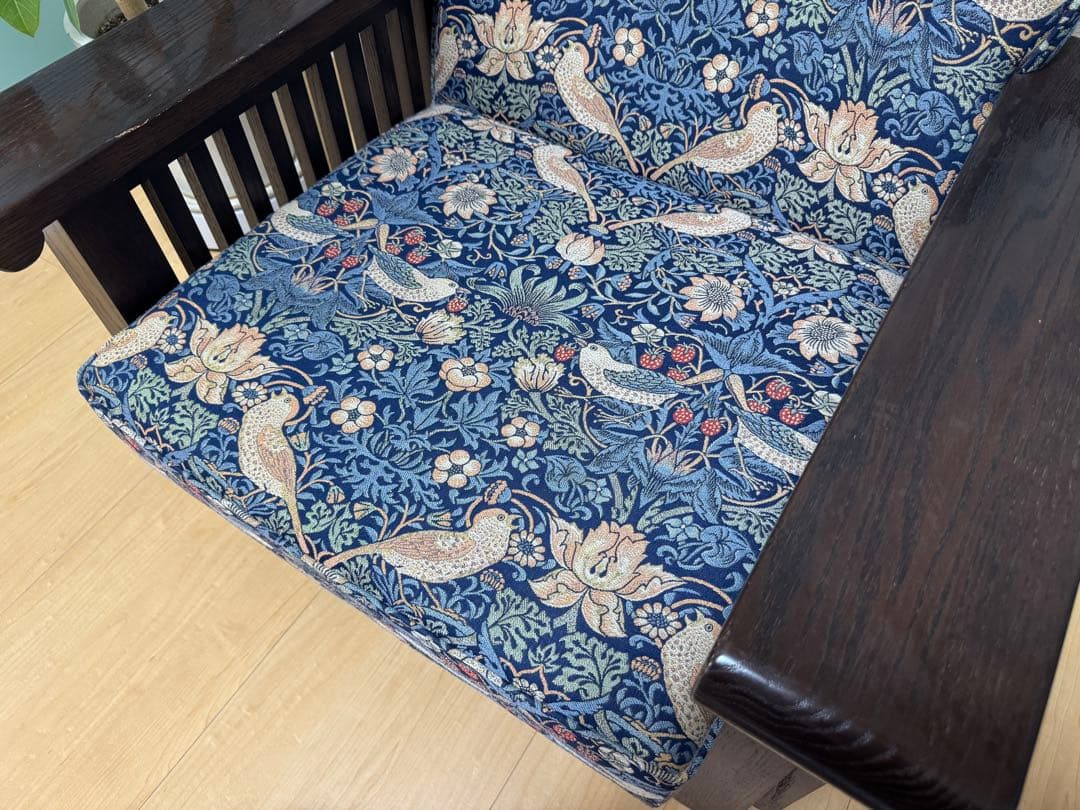 超美品！大塚家具購入 約30万 1人掛けソファ ウィリアムモリス