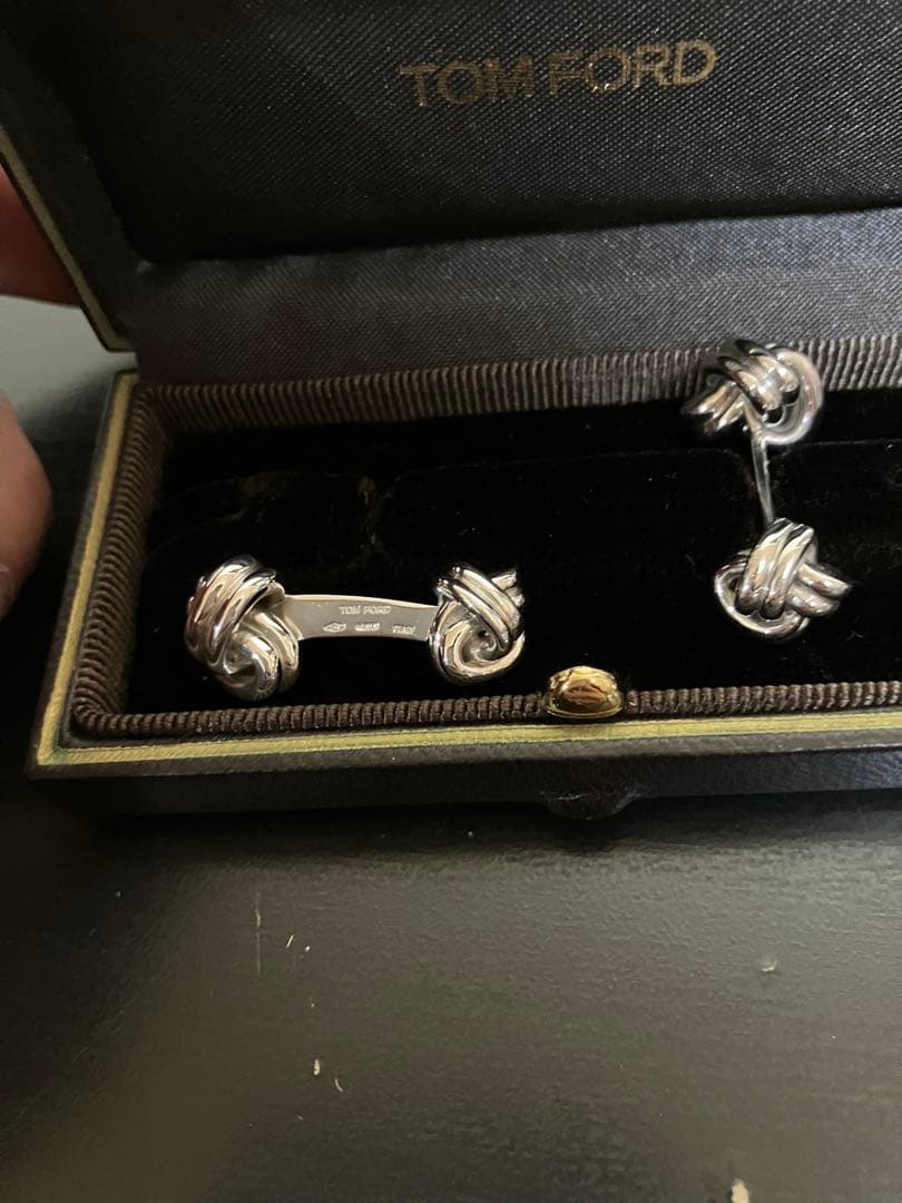 TOM FORD ノットデザインカフリンクス