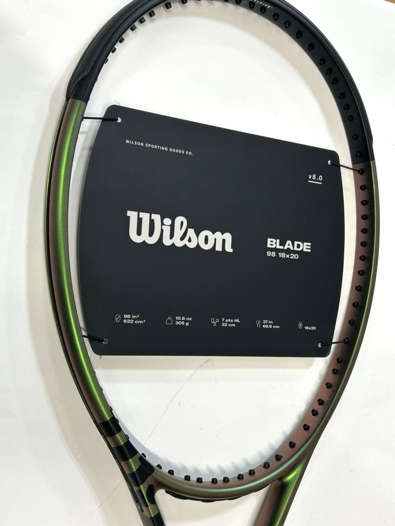 ま*る様 ウイルソンブレード98 18×20V8 グリップサイズ2 - ラケット