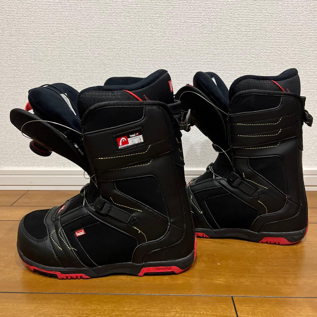 HEAD スノーボードブーツ 黒/赤 ボアシステムの通販はau PAY