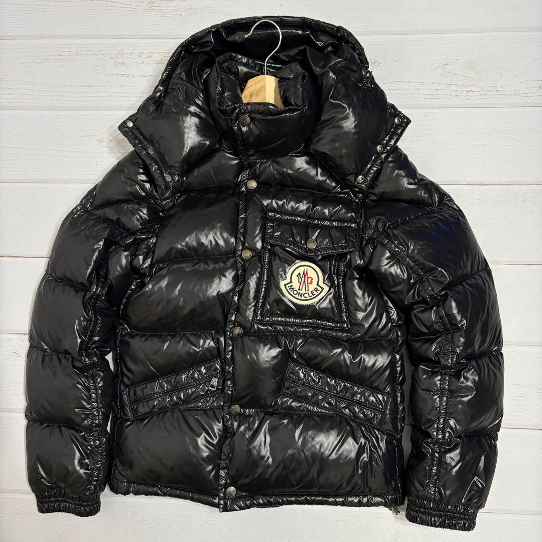 極美品✨モンクレール K2 ダウンジャケット 光沢 デカワッペン
