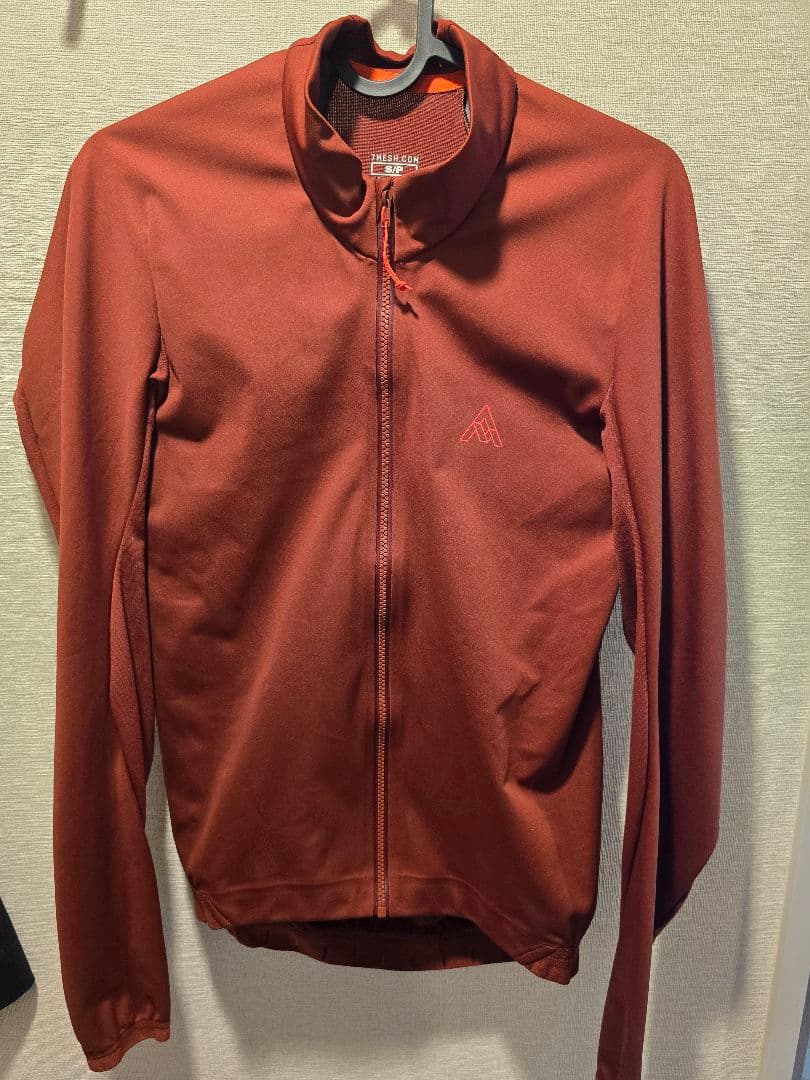 Velocio サイクルジャージ ロングスリーブ 春夏 Sレディース レッド