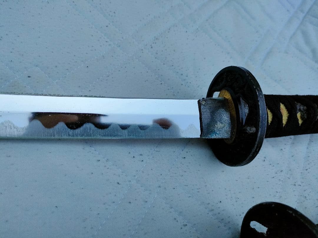 G*W様 模造刀 2本セット 龍 黒鞘 金 コスプレ 日本刀