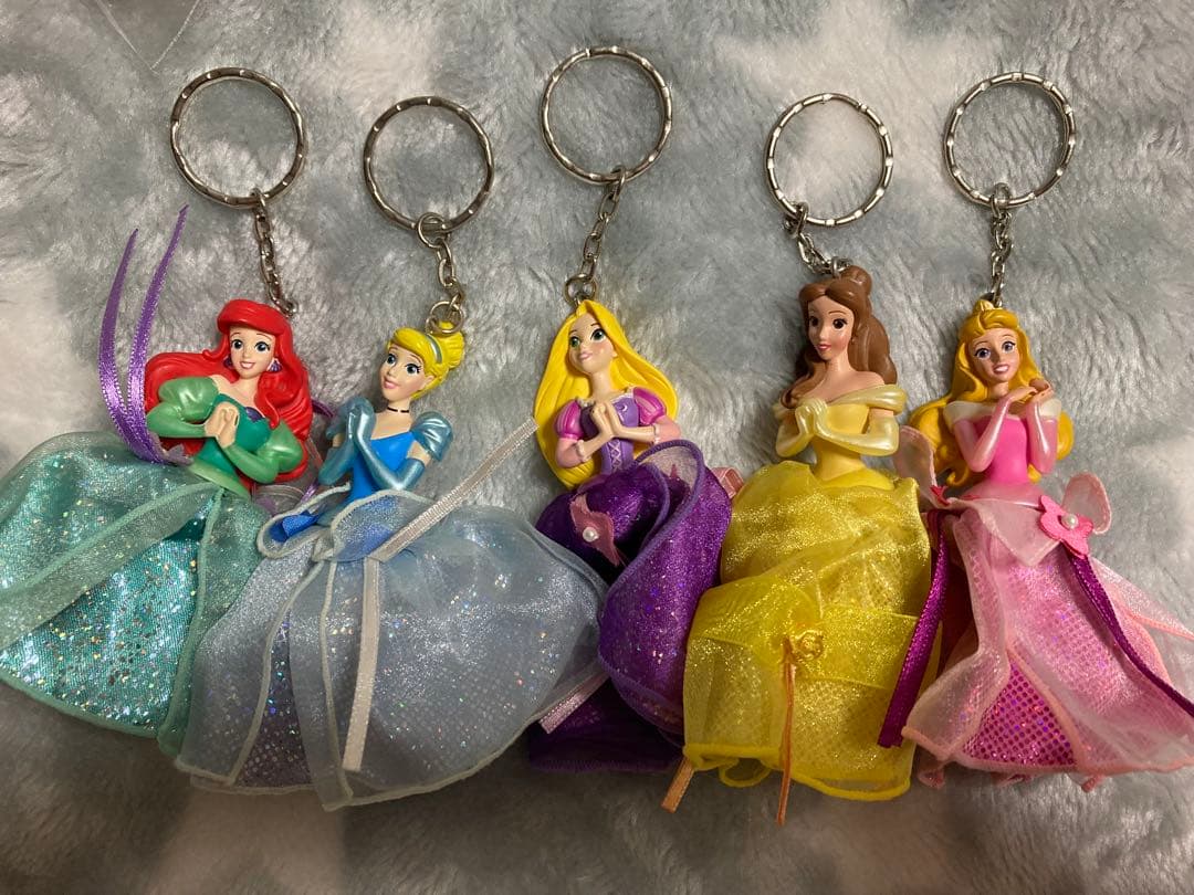 ディズニープリンセス キーホルダー 5点セット - メルカリ