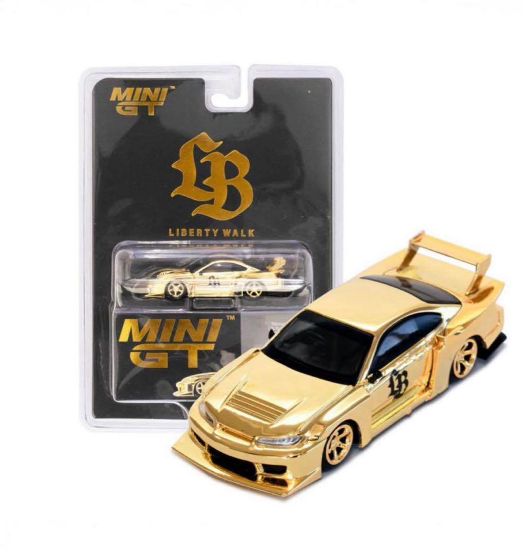 加藤会長サイン入り MINI GT リバティウォーク ゴールドミニカーの通販