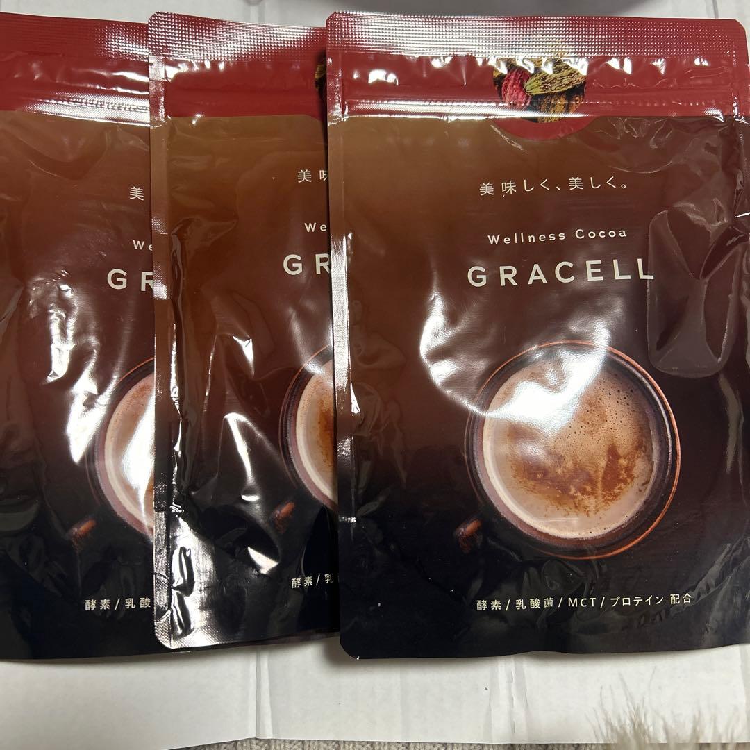 GRACELL ウェルネスココア 3袋セット - メルカリ