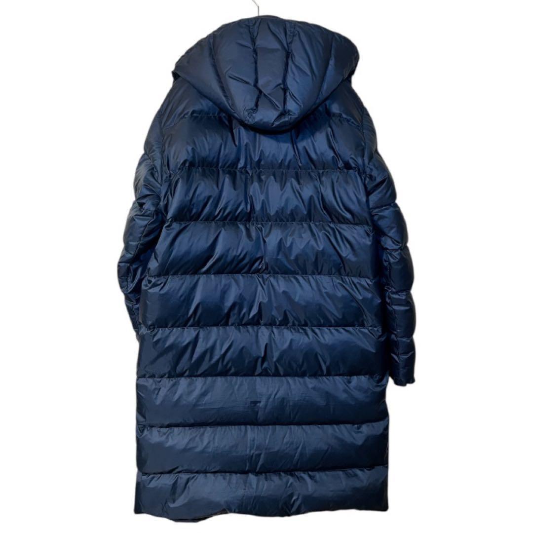 NIKE ナイキ 極厚 ダウンコート ベンチコート フーディsizeL ネイビー