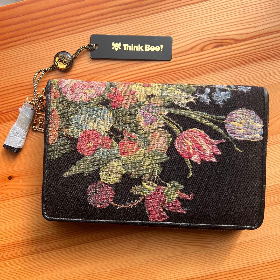 未使用✨シンクビー！ チェストフィオーレ 長財布 グリーン