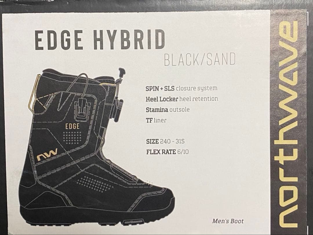 お*ん様 NORTH WAVE EDGEハイブリッド 26.5cm 23-24モ