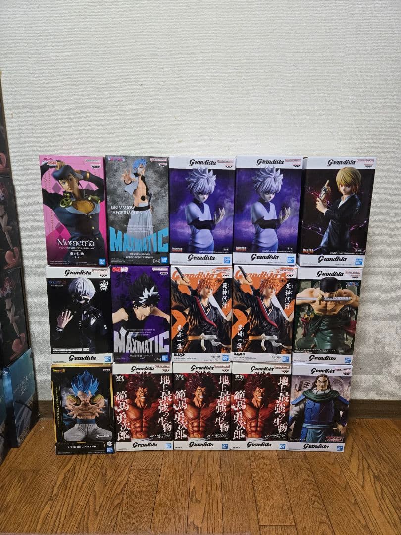 グランディスタ系多めジャンプ系人気プライズフィギュア15体